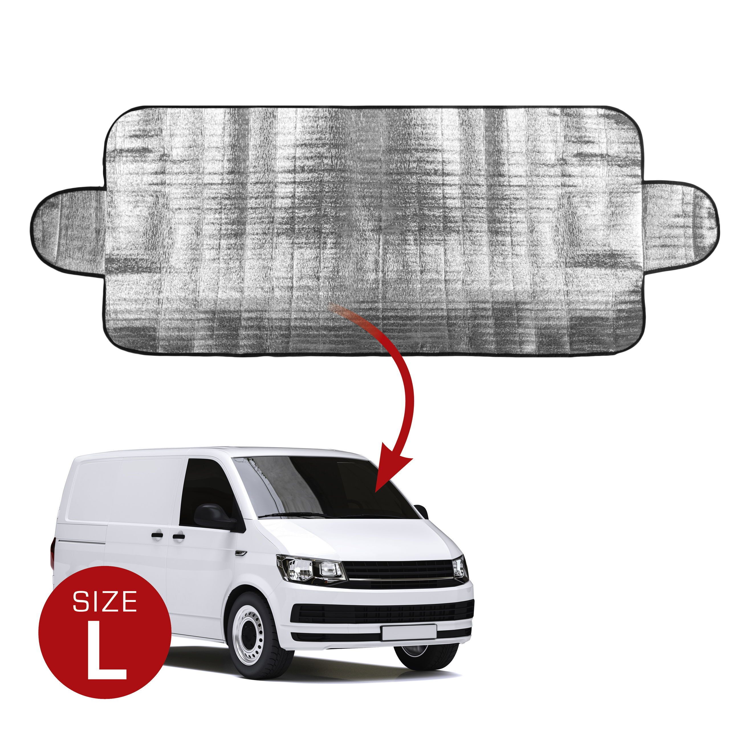 WALSER Autosonnenschutz Thermo Autoscheibenschutz, (1-St., 1 Stück)