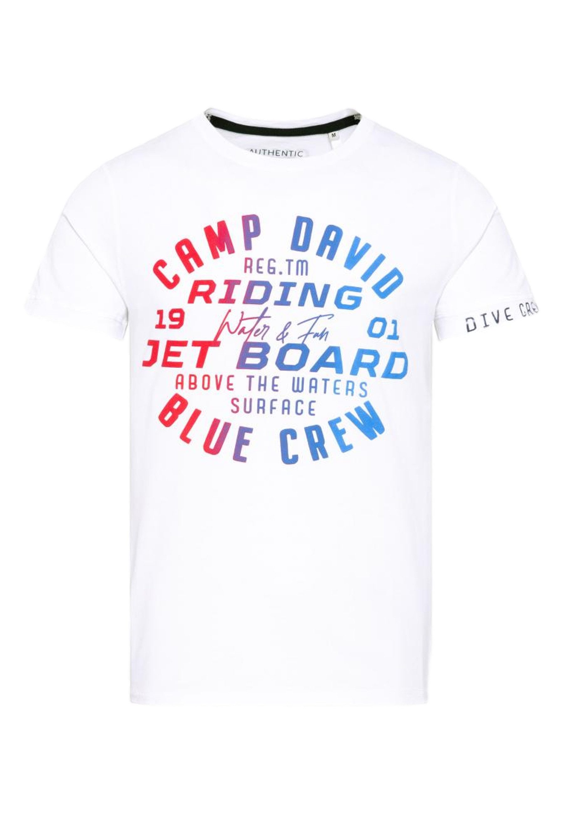 CAMP DAVID T-Shirt T-Shirt Kurzarmshirt (1-tlg., günstig online kaufen