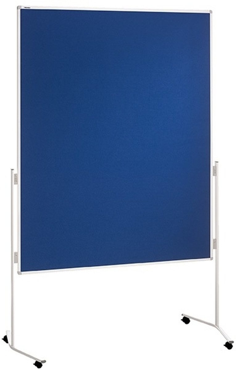 Standtafel Moderationstafel Eco 120x150 cm blau Filz blau Filz