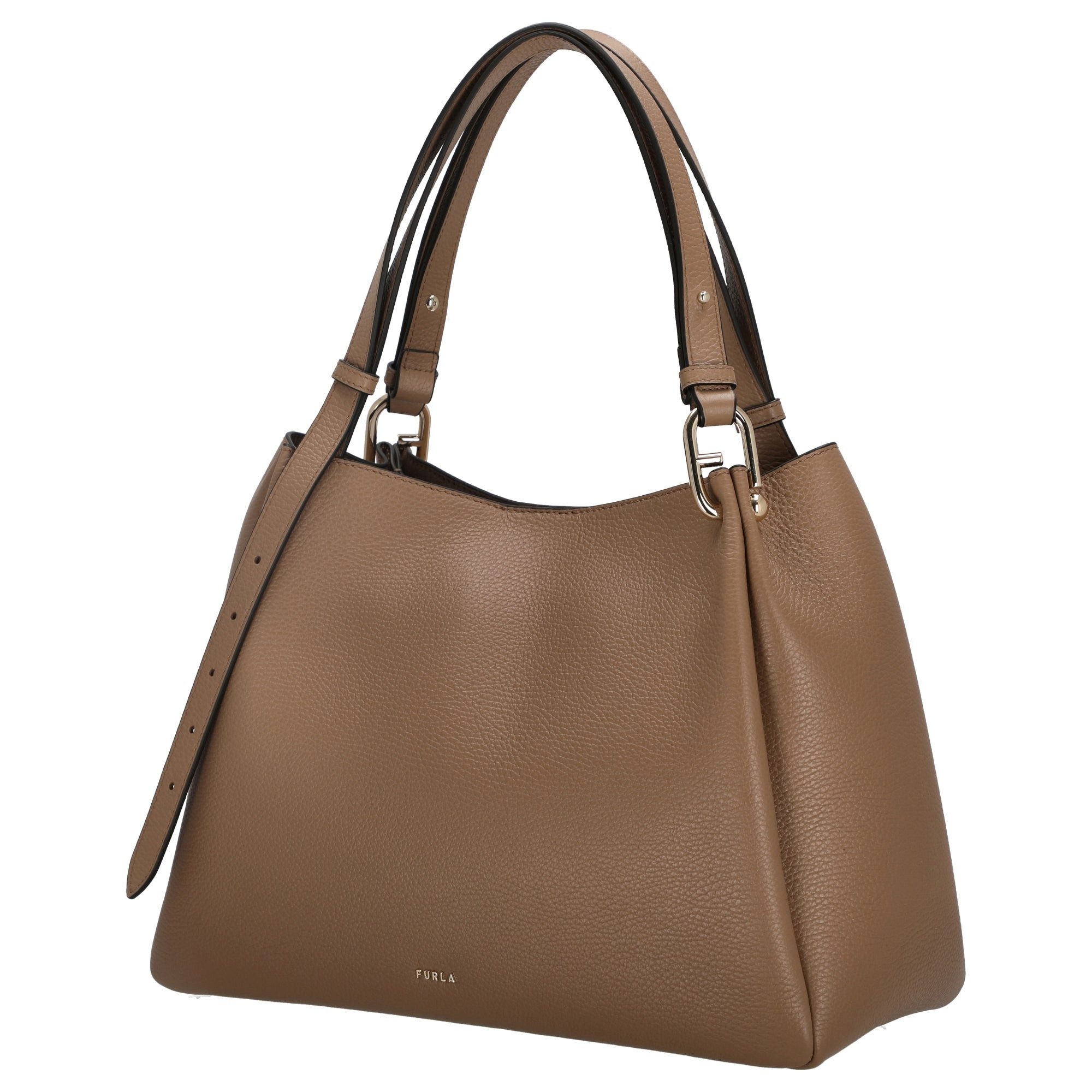 Furla Handtasche Nuvola Tote - Henkeltasche L (toffee)