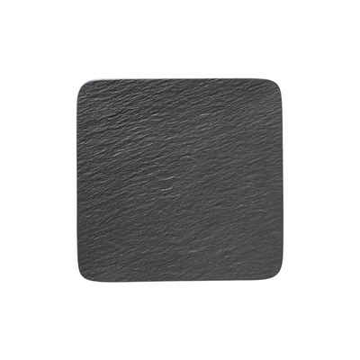 Villeroy & Boch Tortenplatte Manufacture Rock Servierplatte ø 32,5 cm, Porzellan, (1 Servierplatte, 1-tlg)