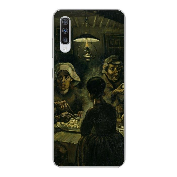 MuchoWow Handyhülle Die Kartoffelesser - Vincent van Gogh Phone Case Handyhülle Samsung Galaxy A70 Silikon Schutzhülle