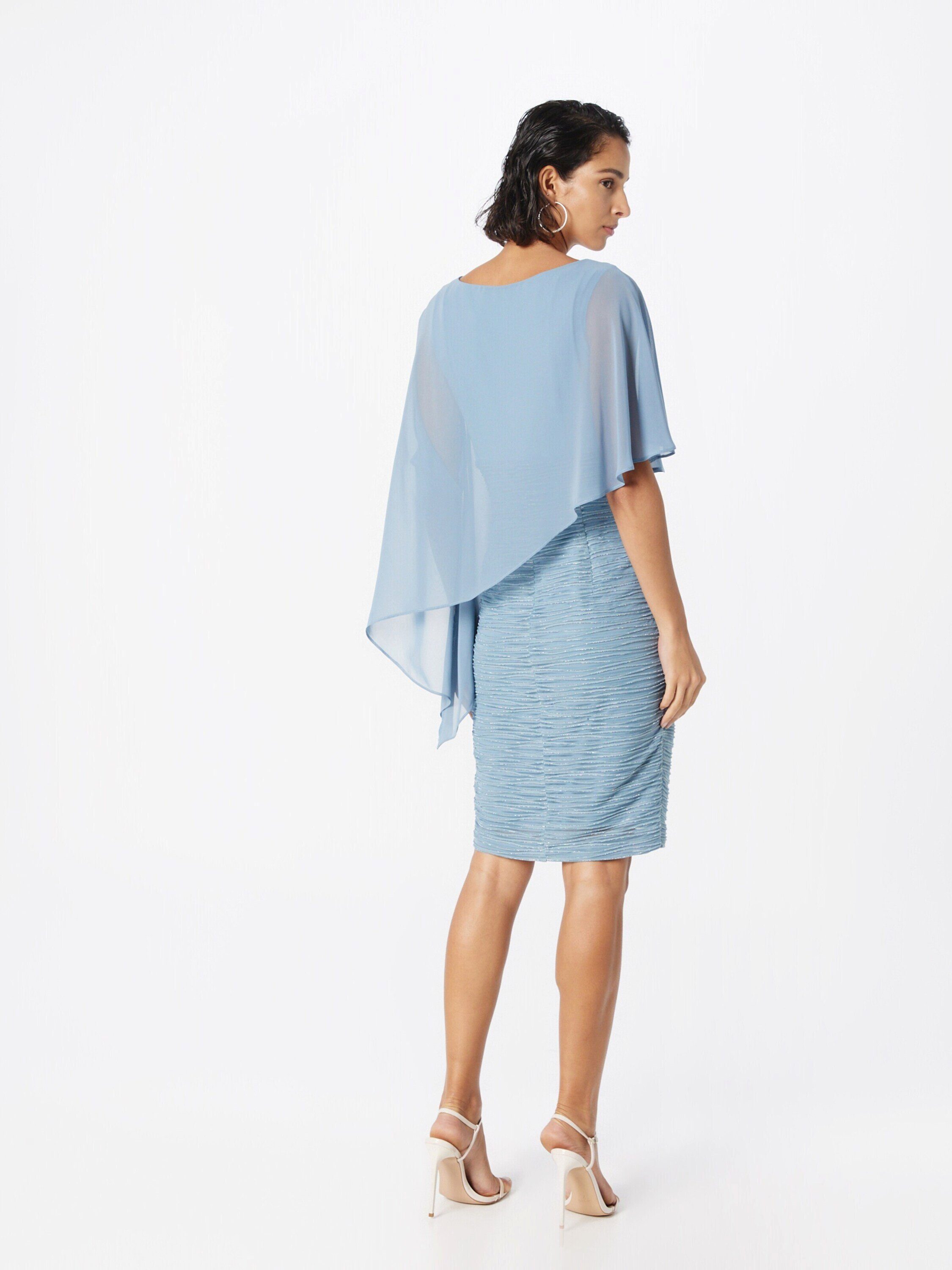 SWING Cocktailkleid (1-tlg) Volant