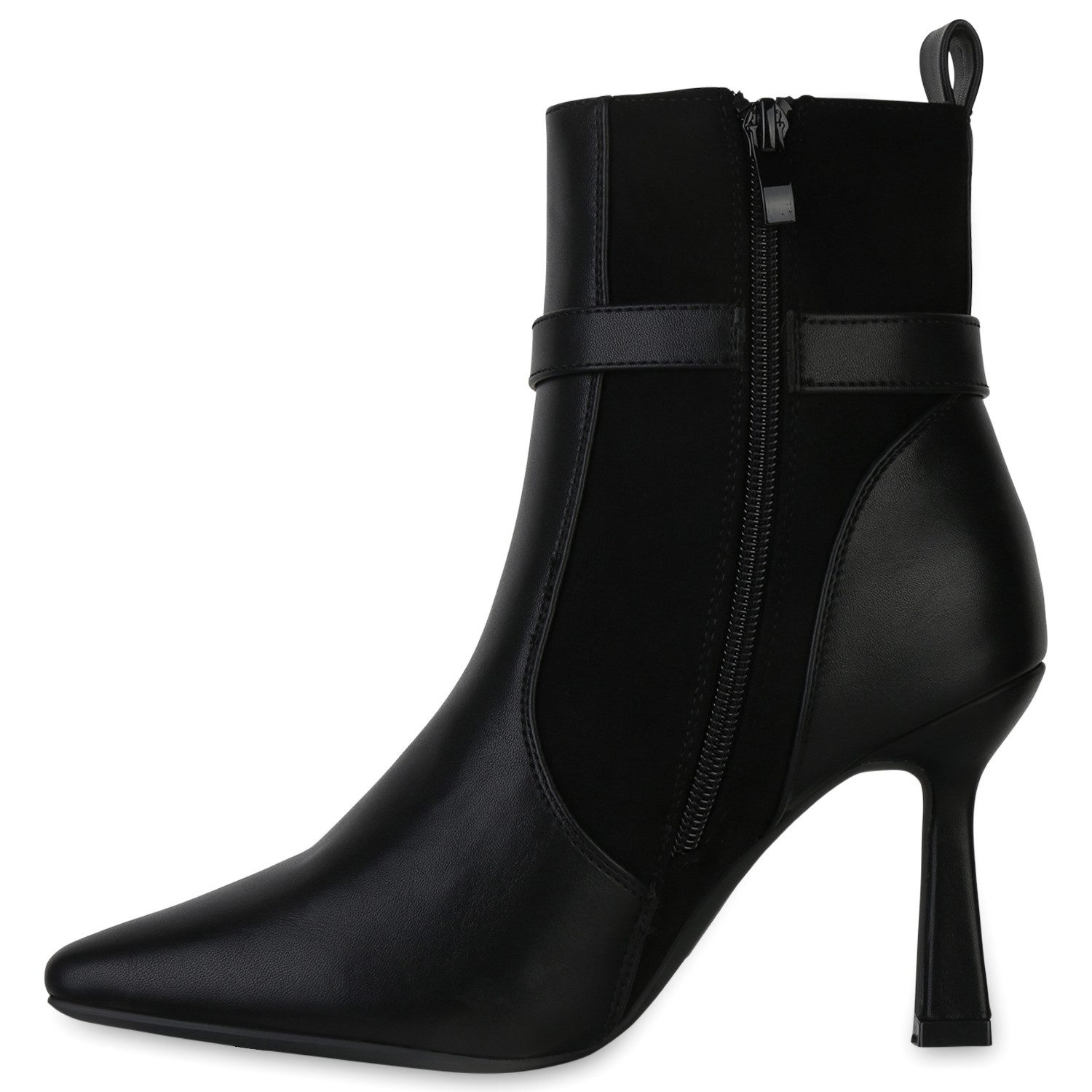 VAN HILL 840747 Stiefelette Damen Leicht Gefütterte Klassische Stiefeletten günstig online kaufen