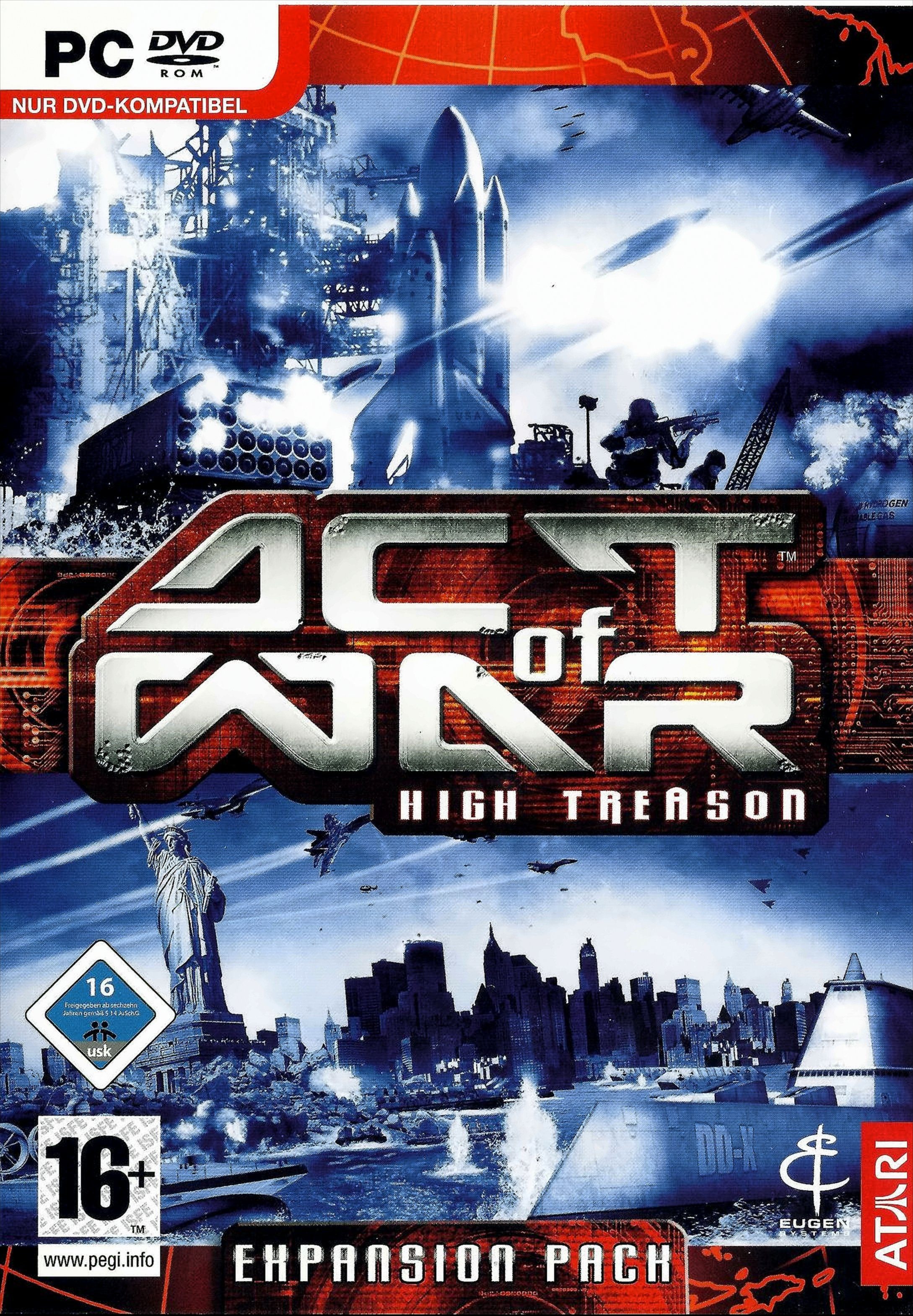 Act of War - High Treason Add-On DVD-ROM PC