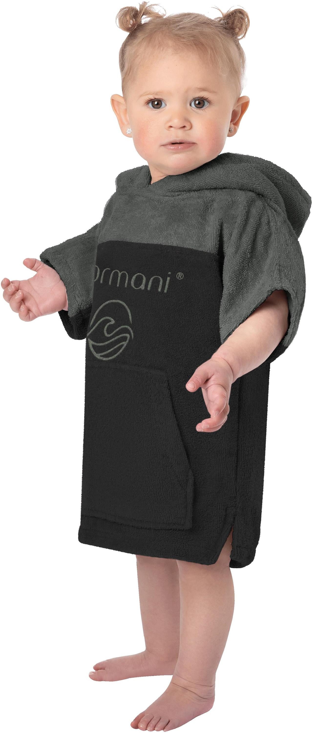 Badeponcho Kinder Badeponcho 0-2 Jahre Puwai