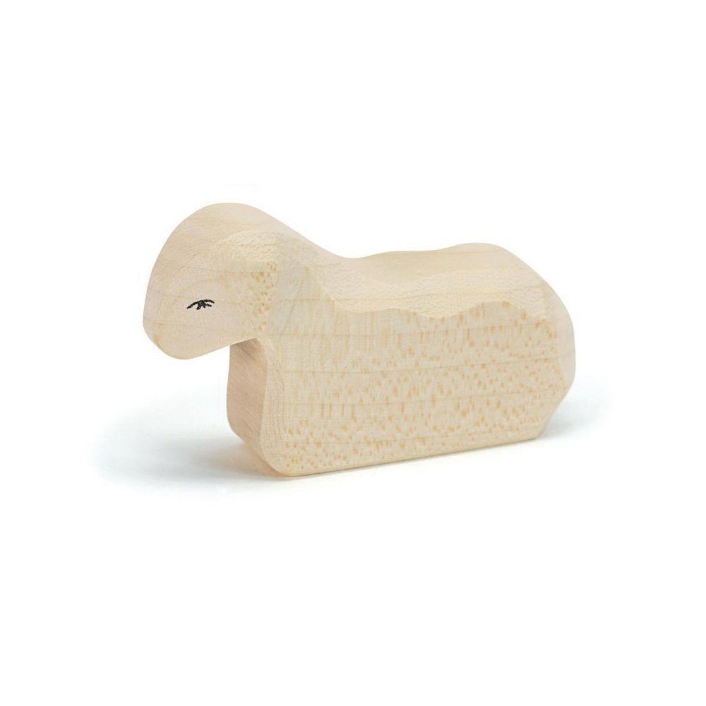 Ostheimer Spielfigur Lamm liegend Holzfigur Spieltier, (Set, 1-tlg., 1), Made in Germany
