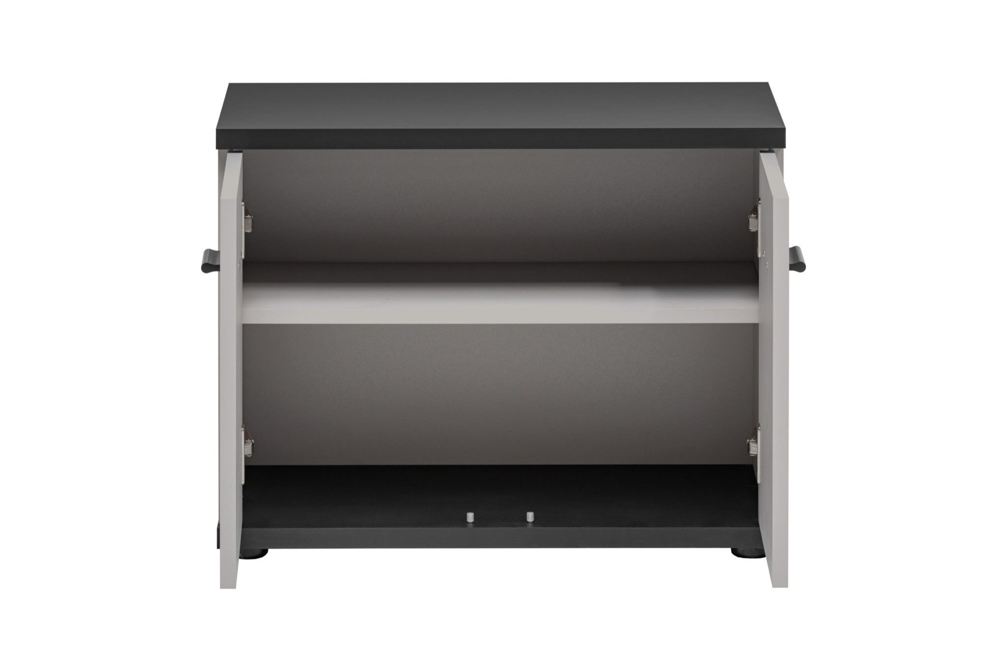 ASM-Moebel Garderoben-Set Flurgarderobe Schuhschrank HUGO III mit Sitzbank und Spiegel, Mit Spiegel und Sitzbank.