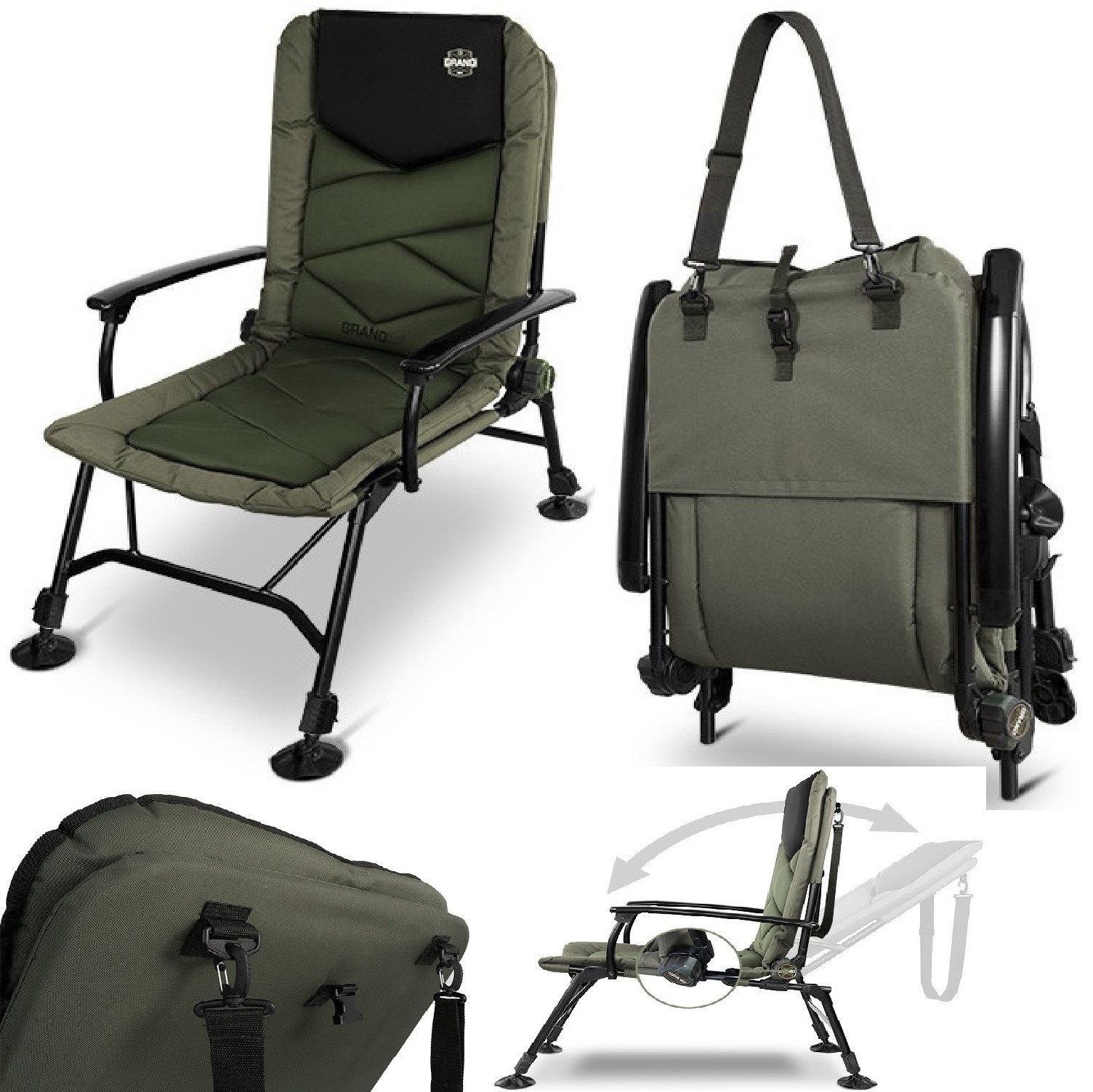 Delphin.sk Campingstuhl Delphin Stuhl Outdoor - Camping Angeln - bequem zu tragen (1 St)