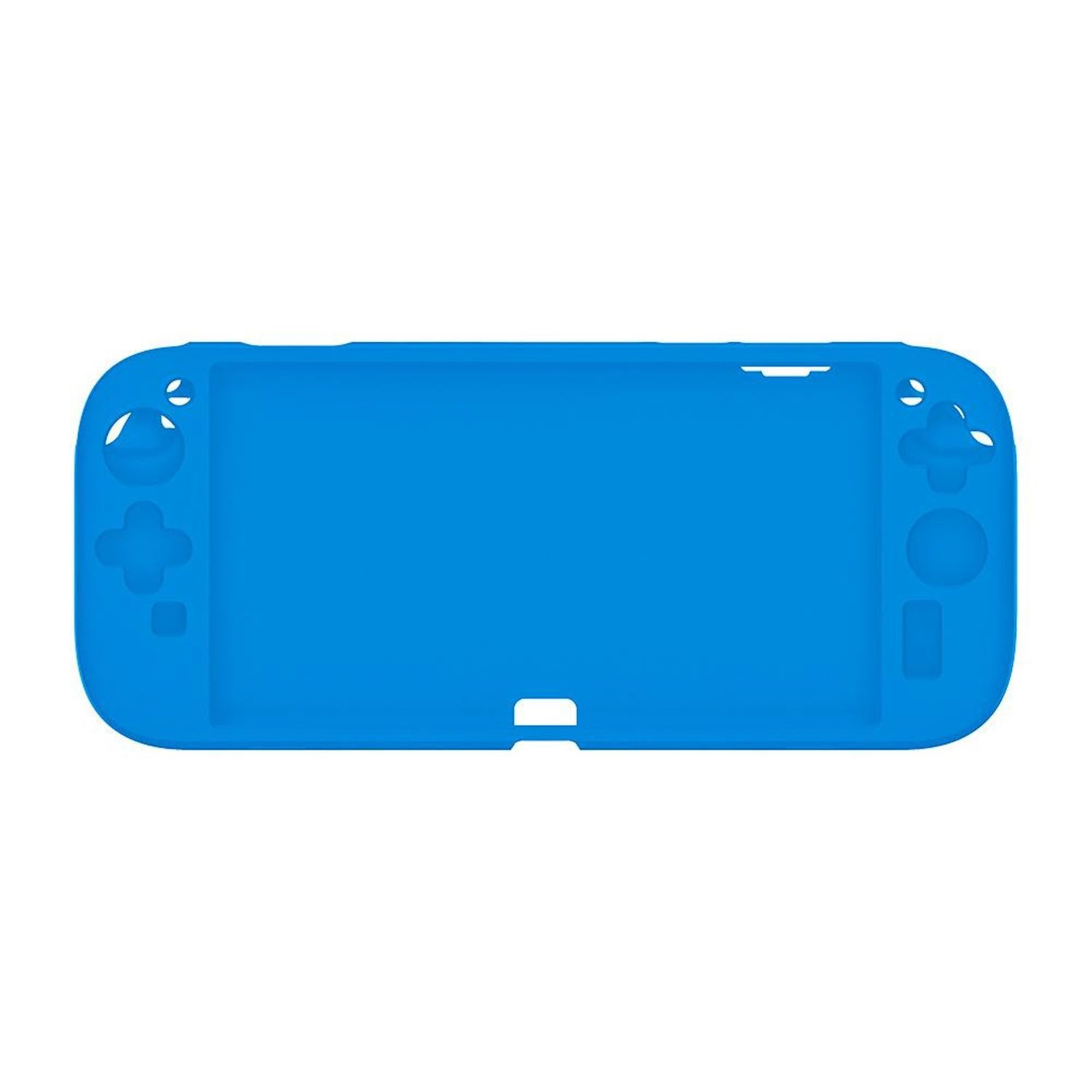 Wigento Handyhülle Für Nintendo Switch 2 Soft Silikon Gehäuse Anti Rutsch Design Blau, Soft Silikon Schutzhülle mit Anti-Rutsch Oberfläche