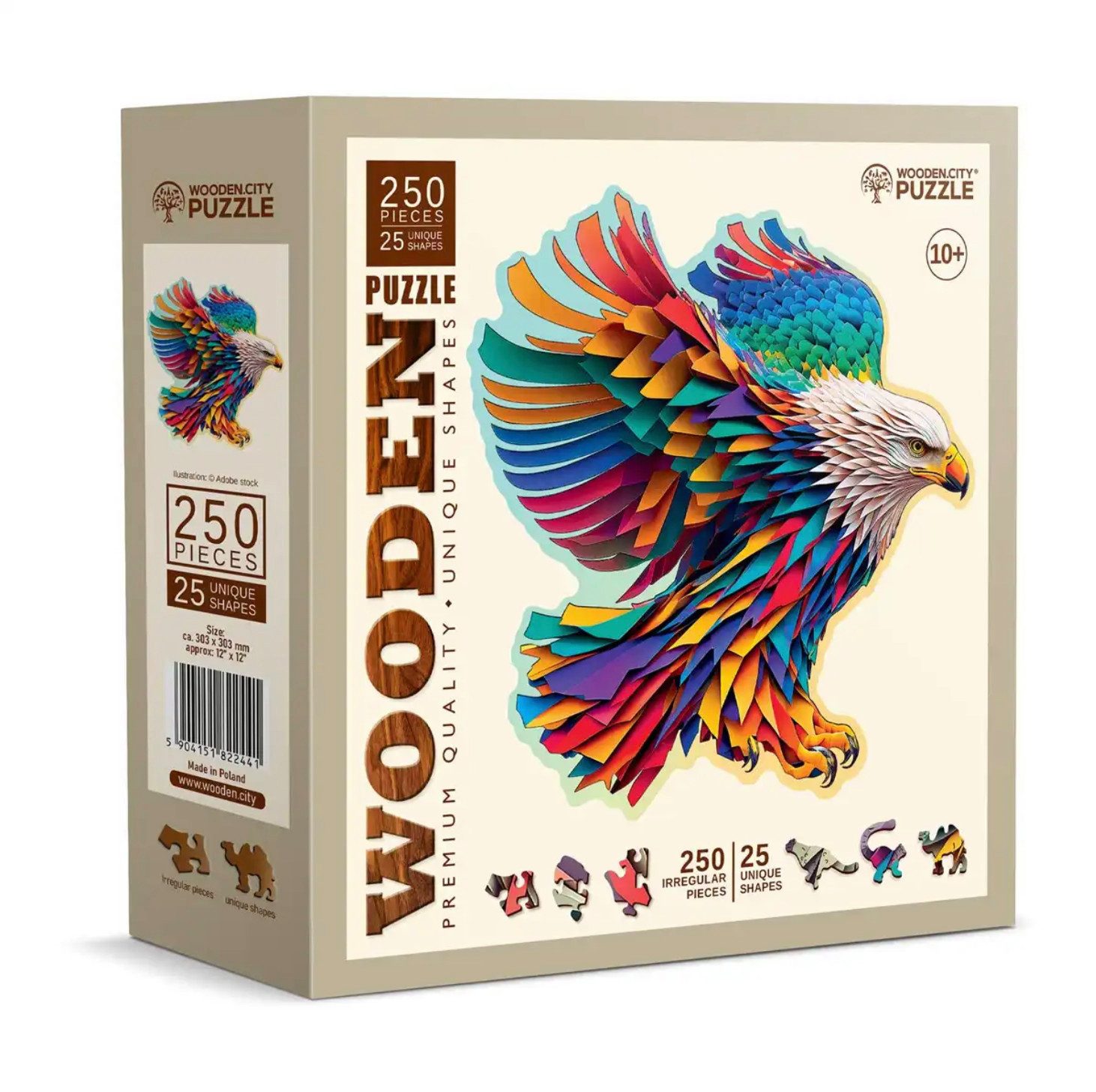Wooden City Puzzle Holzpuzzle Adler- Puzzle günstig online kaufen