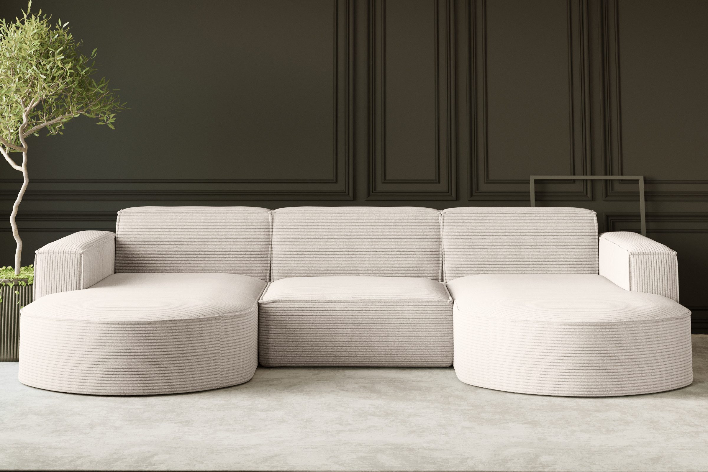 Kaiser Möbel Ecksofa Sofa U form, günstig online kaufen