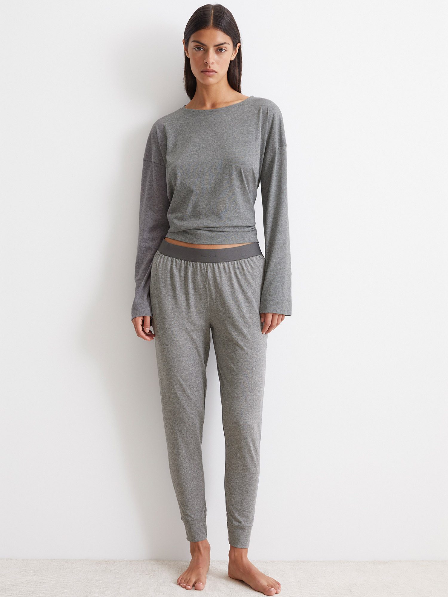 Marc O'Polo Pyjamahose Mix & Match Cotton schlaf-hose pyjama schlafmode günstig online kaufen