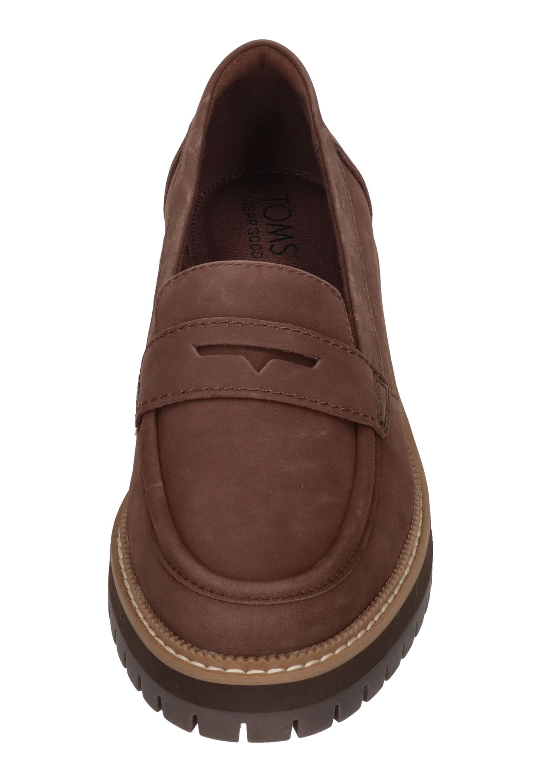 TOMS CARA Slipper Oak Brown