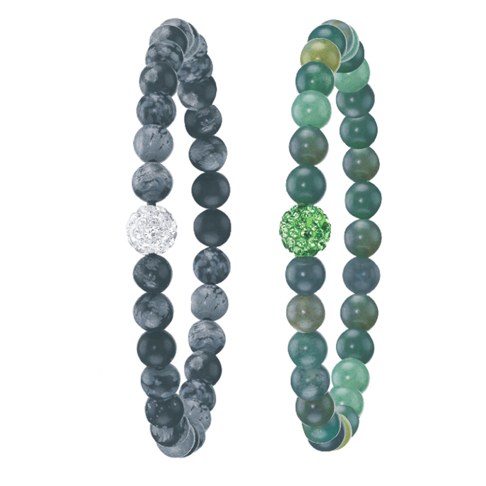 Firetti Armband Set Multipack Ювелірні вироби Geschenk Armschmuck Armketten Edelstein (Set), mit Edelsteinen