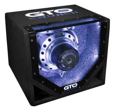 Crunch GTO10BP 25 cm (10) Single-Bandpass-System 600 Watt Auto-Subwoofer