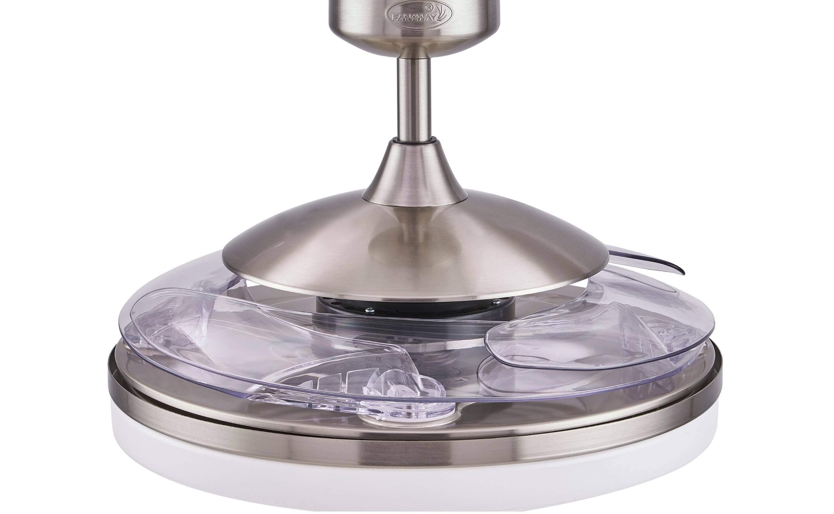 Beacon Deckenventilator Deckenventilator Fanaway Evo2 Endure Chrom gebürstet, Timer