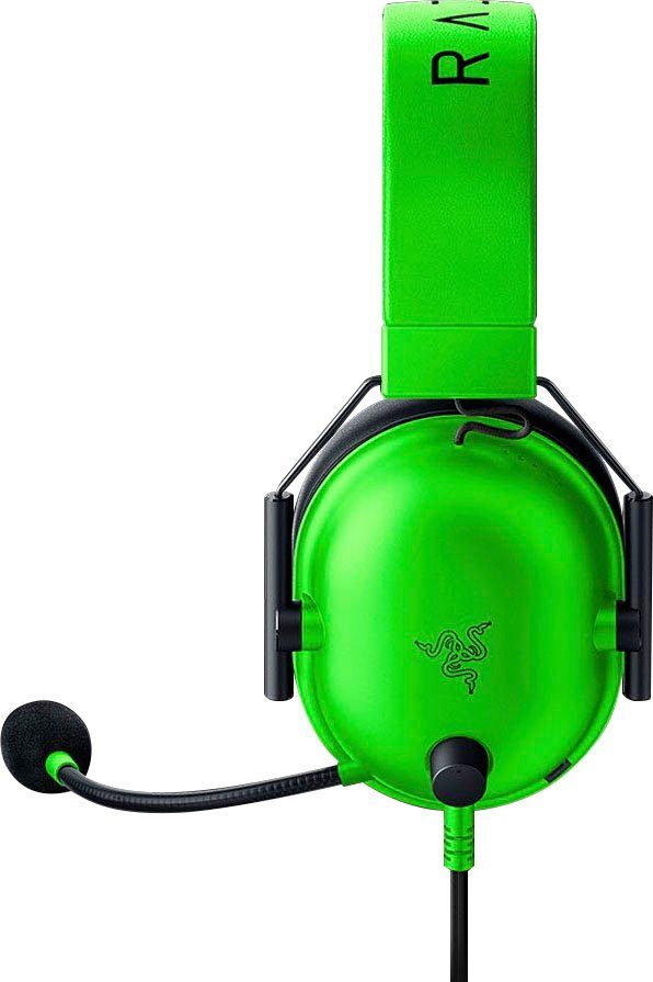 RAZER Blackshark V2 X - Razer Green Gaming-Headset (Rauschunterdrückung)