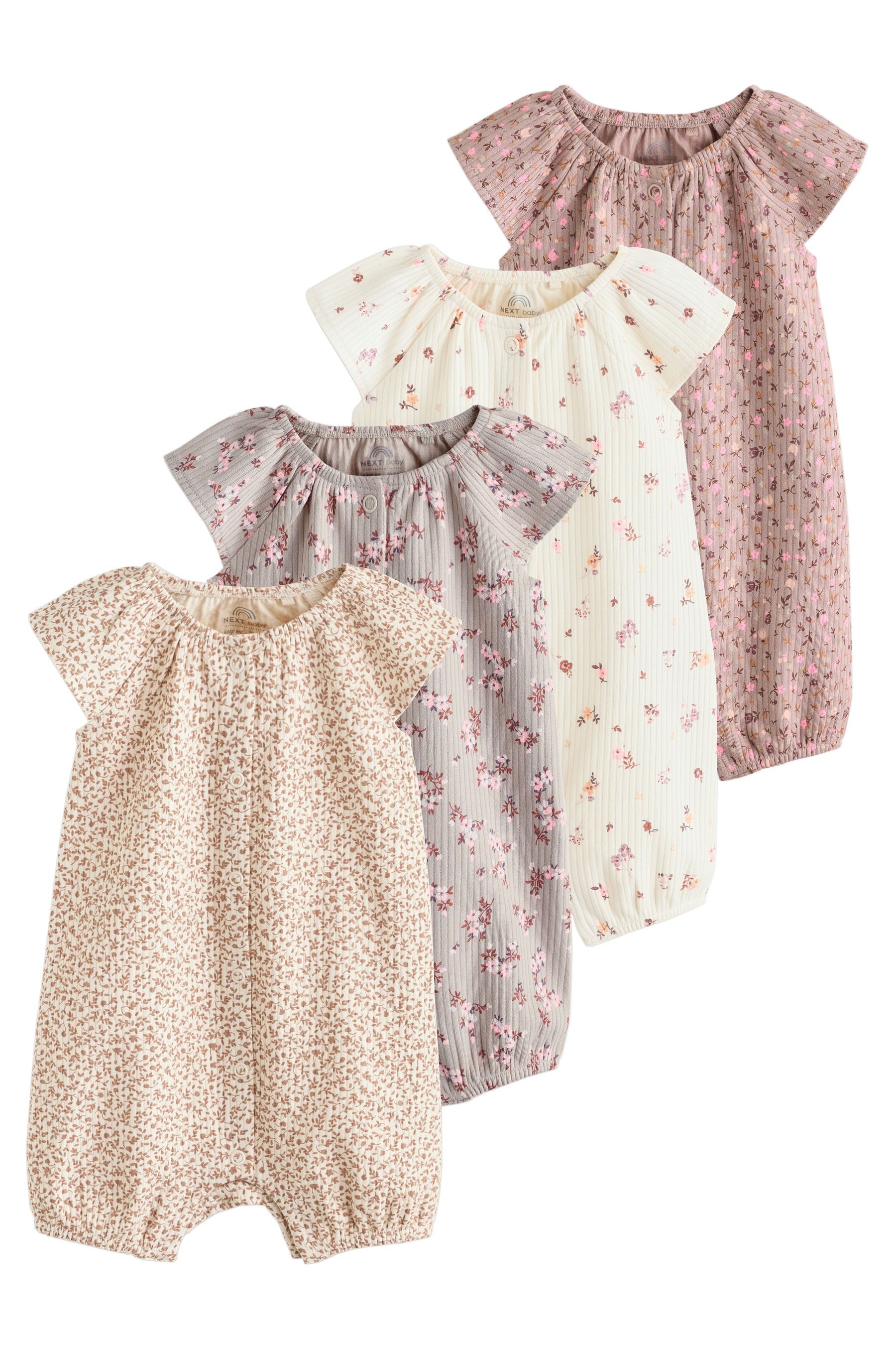 Next Strampler Baby-Strampler aus Jersey (4-tlg)