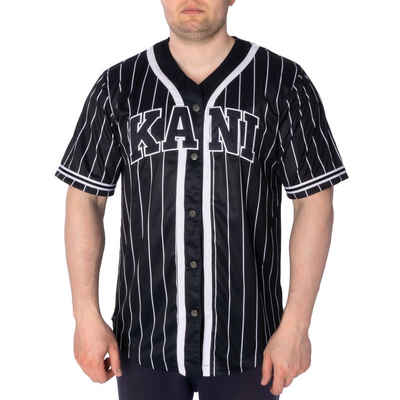 Karl Kani T-Shirt Hemd Karl Kani Serif Pinstripe Basball (1-tlg)