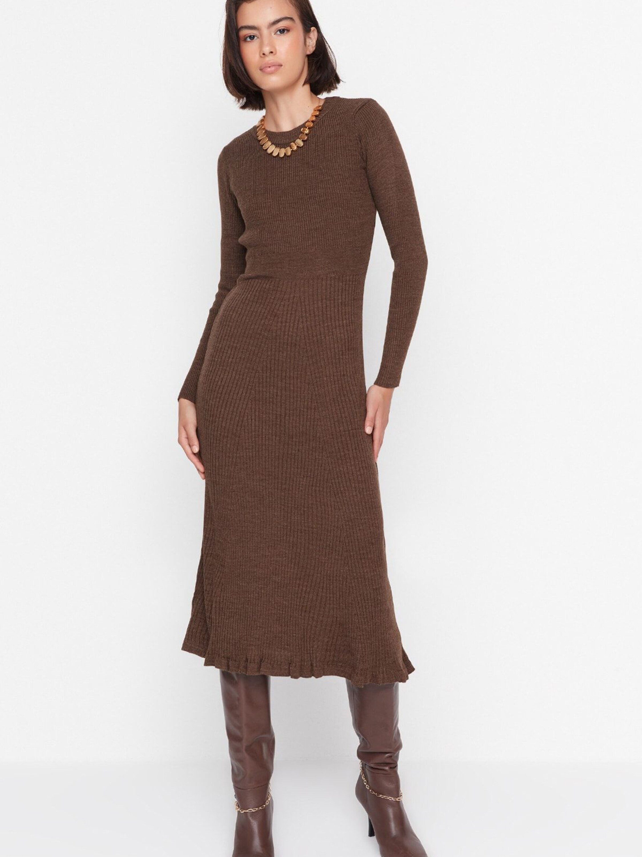 Trendyol Midikleid (1-tlg) Plain/ohne Details