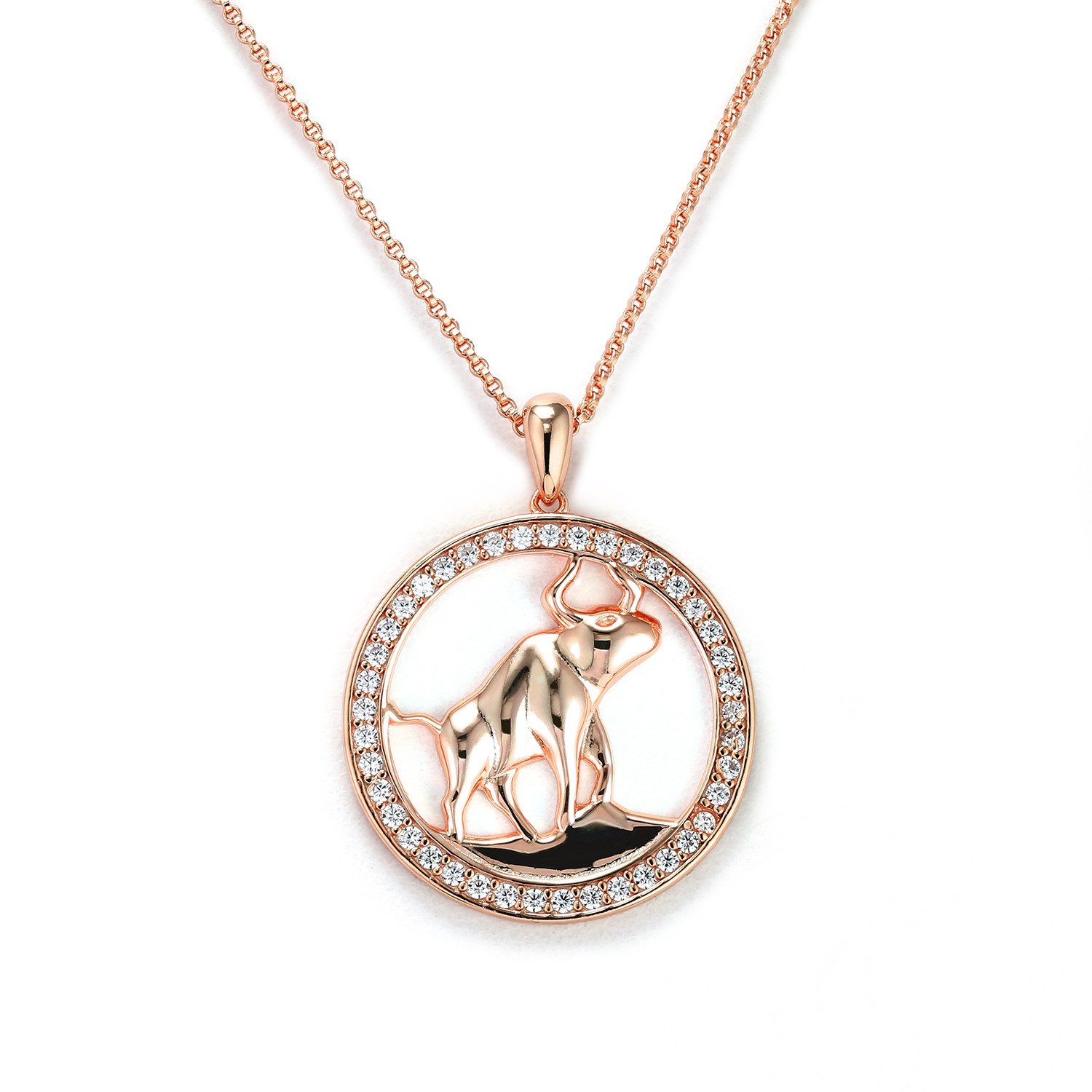 Kette mit Anhänger Eclipse Stier
