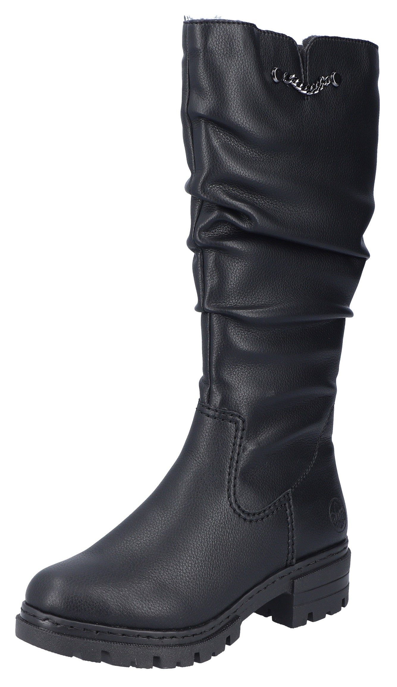 Schaft Rieker mit am Zierkette Winterstiefel