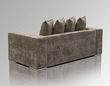 AMARIS Elements Sofa 'George' 2 Sitzer Couch 2m, Samt od. Stoff-Bezug gemütlich 4 Größen