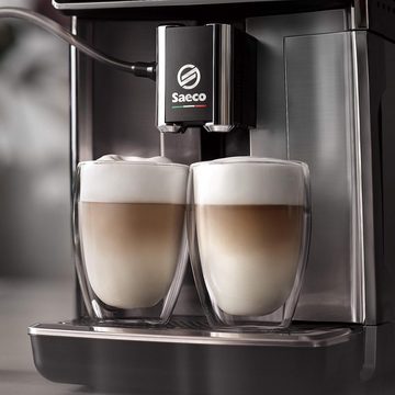 Philips Kaffeevollautomat Saeco GranAroma Kaffeevollautomat – 16 Kaffeespezialitäten, Kaffeeautomat Cafemaschine Kaffeemaschine mi Mahlwerk Vollautomat Cafe