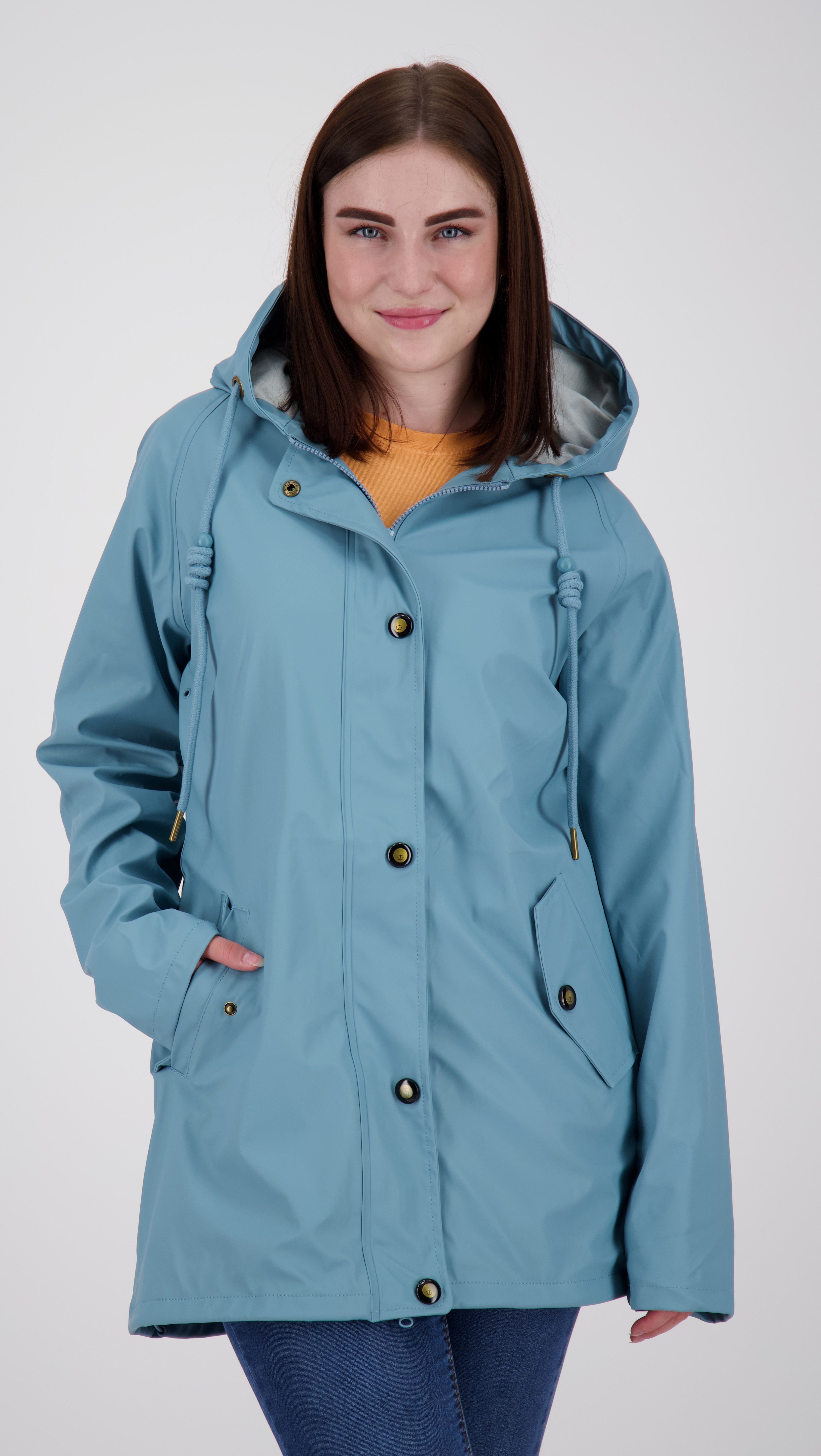 Friesennerz WOMEN smoke Größen #ankergluthimmel erhältlich CS Regenjacke Auch in Active NEW Großen DEPROC