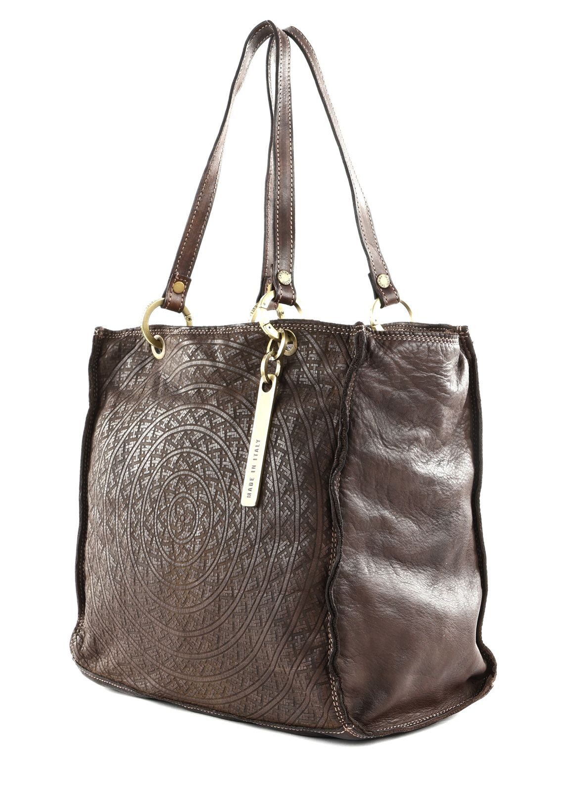 Caterina Lucchi Shopper Shopping Bag, aus echtem Rindsleder