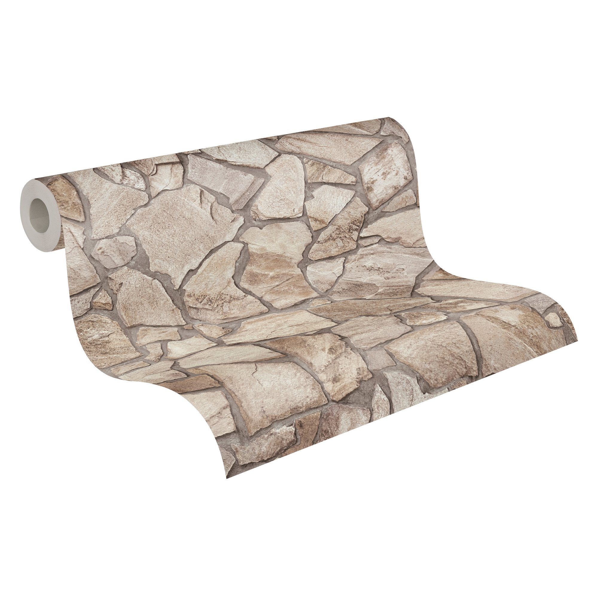 A.S. Création Vliestapete Terra Tapete Steinoptik, günstig online kaufen