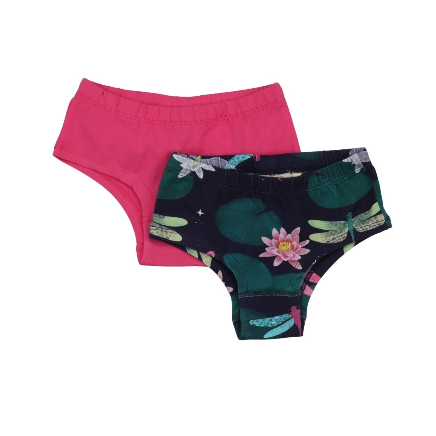 Walkiddy Slip Walkiddy Colorful Dragonflies Kinder Bio Baumwolle GOTS Dark Blue