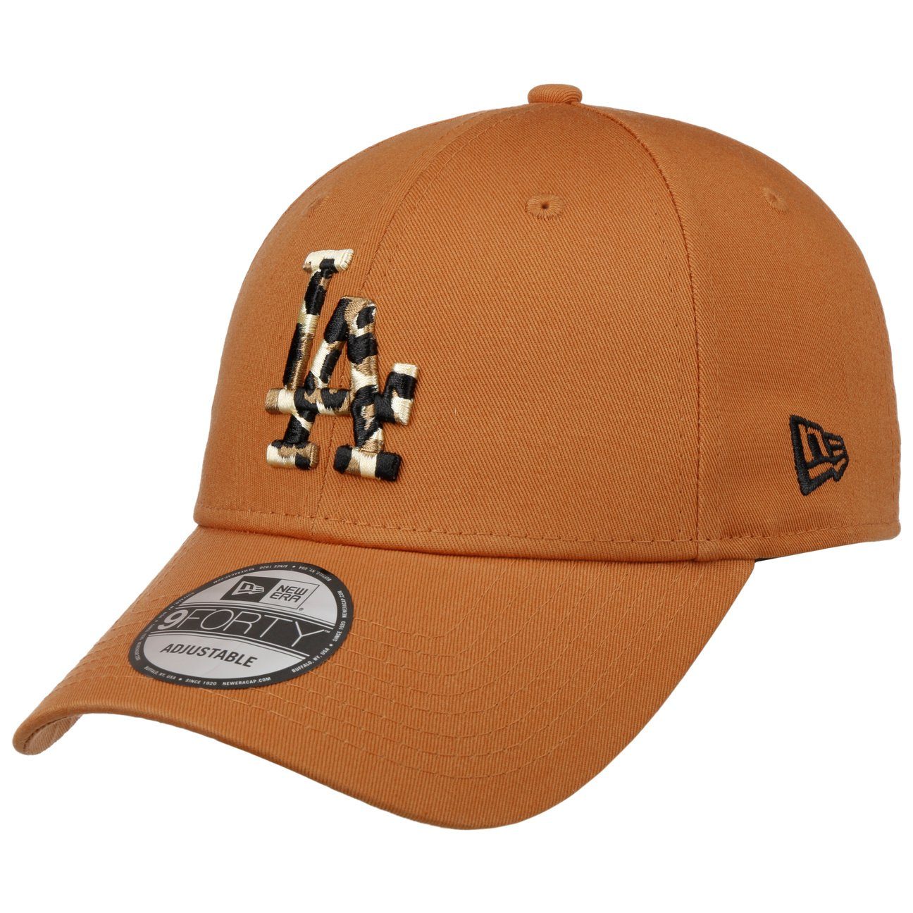New Era Baseball Cap (1-St) Basecap Metallschnalle braun