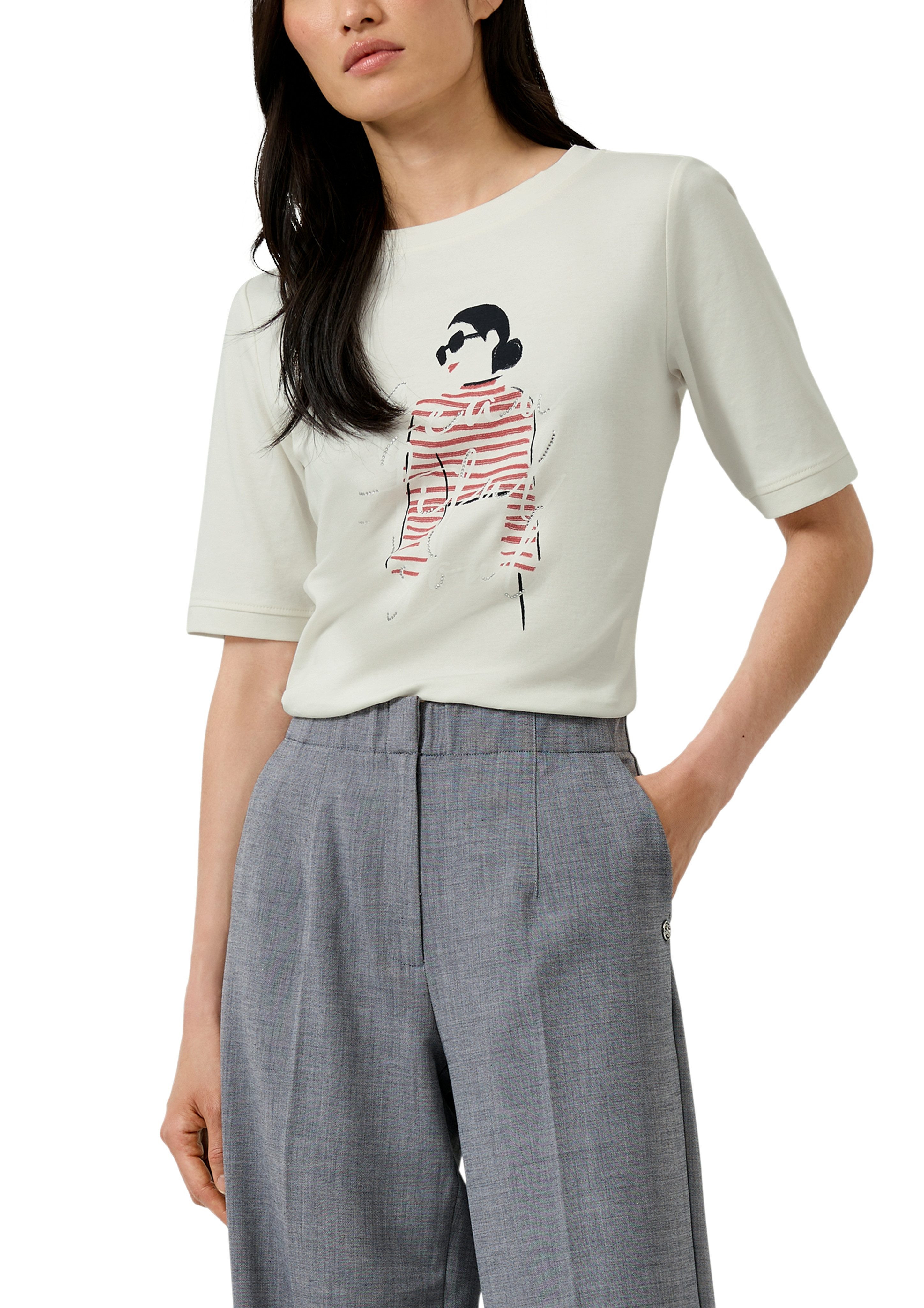 s.Oliver BLACK LABEL T-Shirt günstig online kaufen