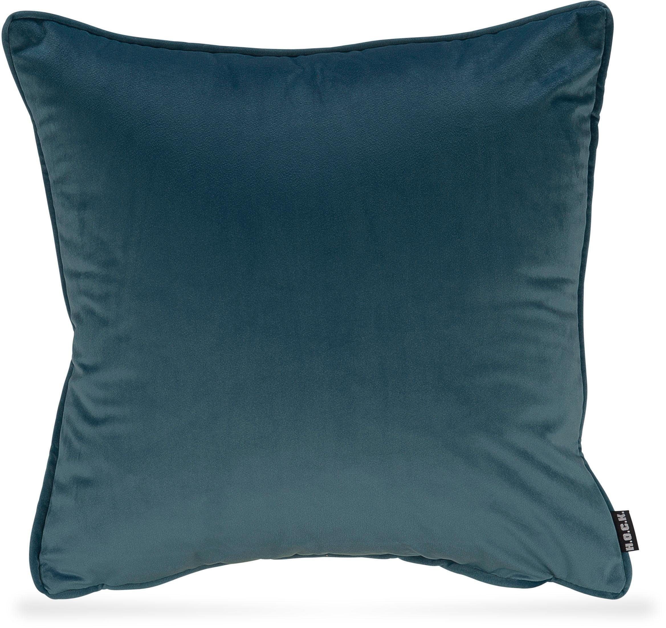 H.O.C.K. Dekokissen Nobile Samt, Kissenhülle mit Füllung, 1 Stück. € 26,62
