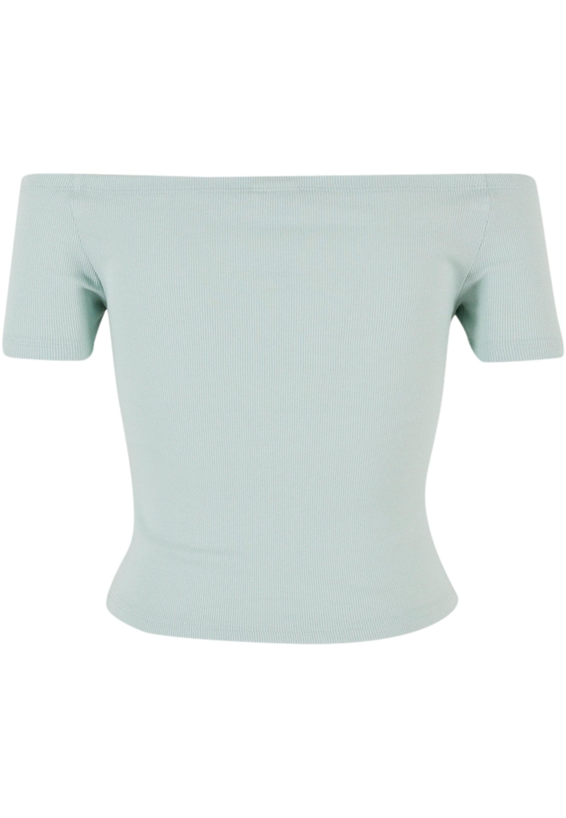 URBAN CLASSICS T-Shirt Urban Classics Damen Ladies Organic Off Shoulder Rib günstig online kaufen