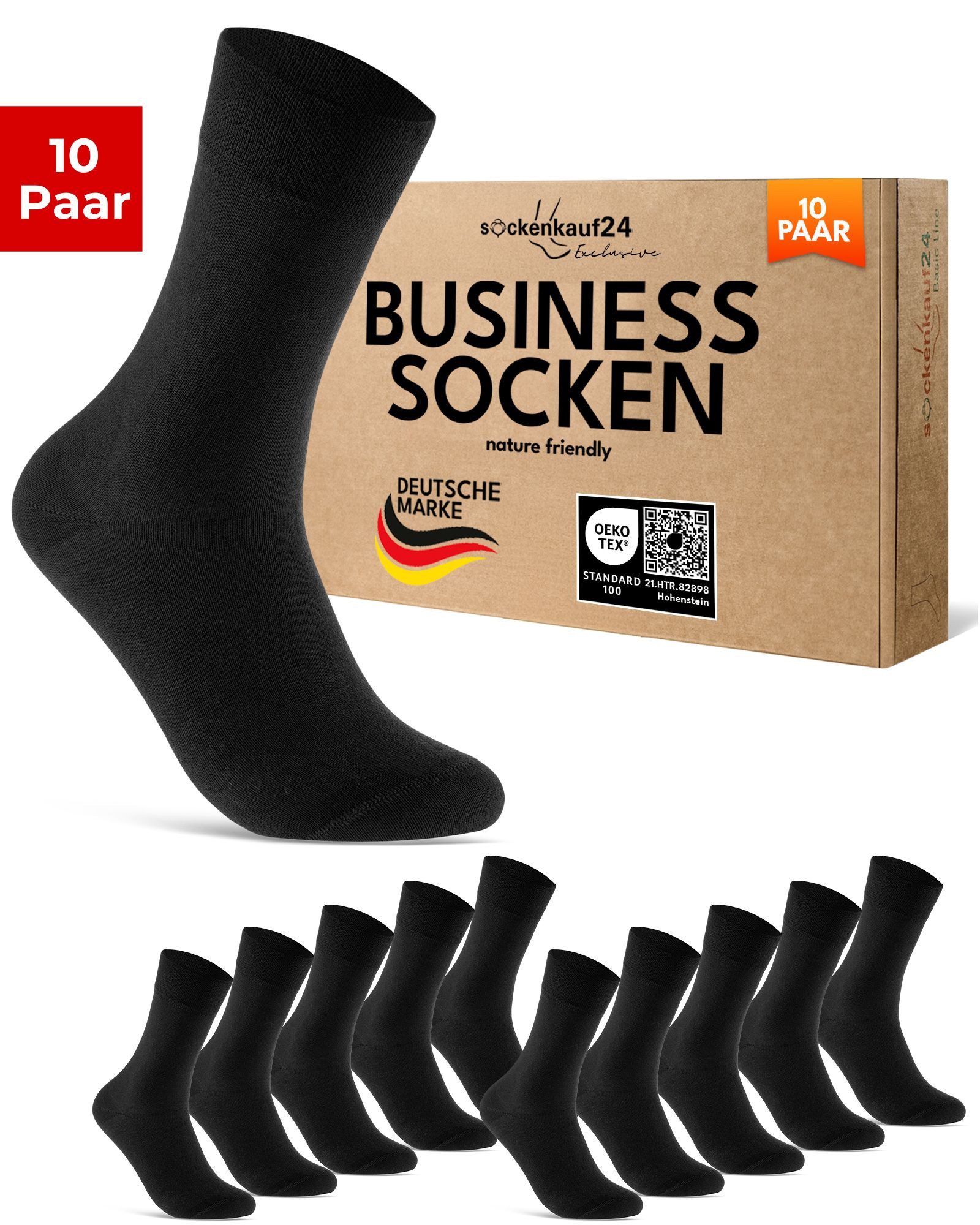 sockenkauf24 Businesssocken 10 Paar Herren Socken Premium Business Socken m günstig online kaufen
