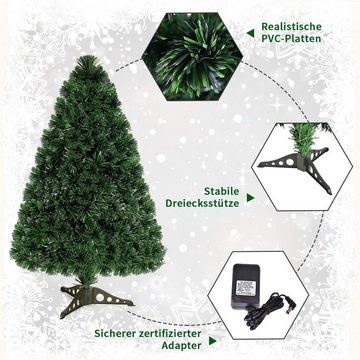 KOMFOTTEU Künstlicher Weihnachtsbaum Dekorationskiefer, 90 cm