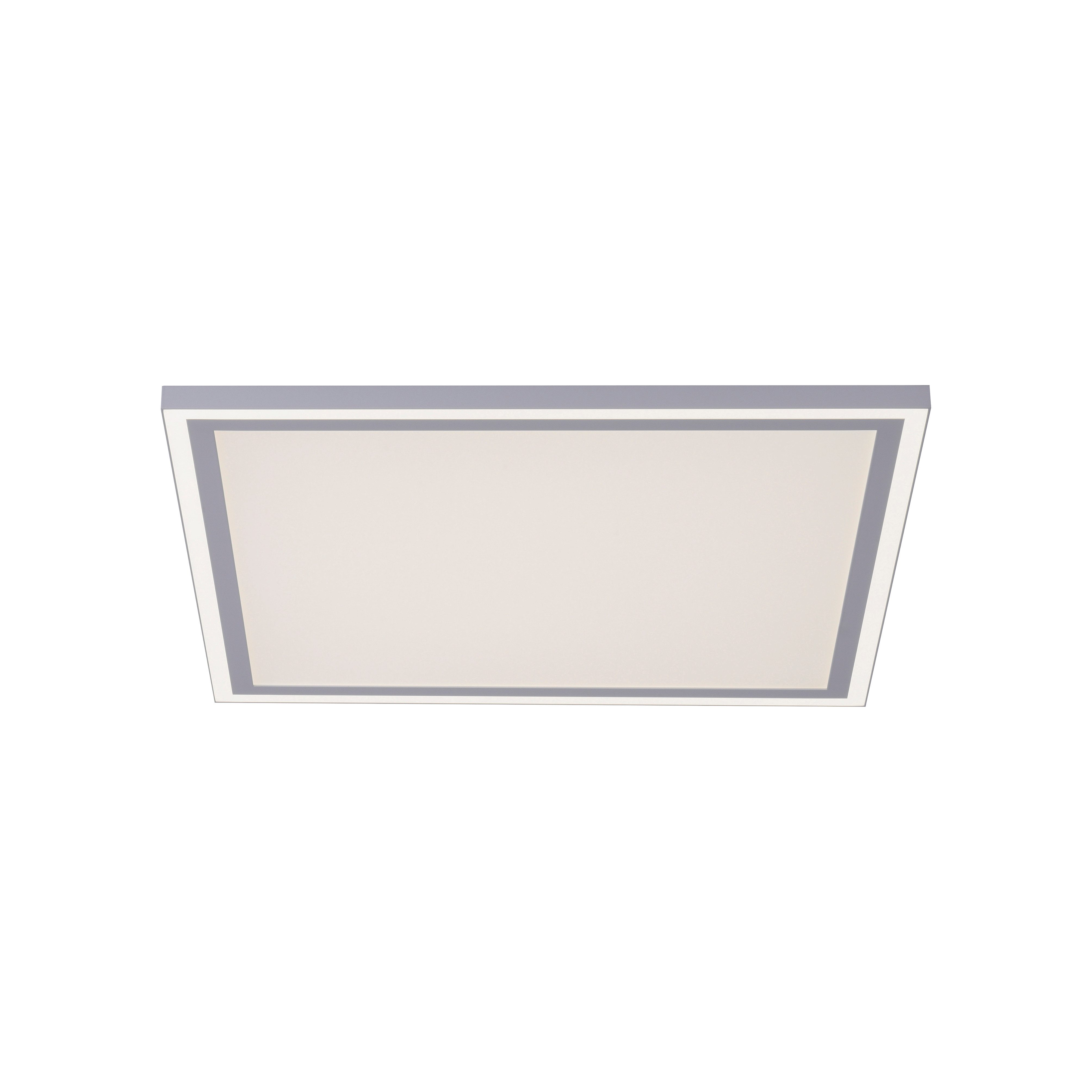Just Light. LED-Deckenleuchte Edging Weiß 121,4 cm x 31,4 cm