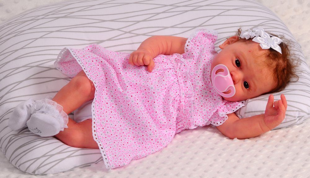 La Bortini Druckkleid »Baby Kleid 50 56 62 68 74 80 Babykleid«