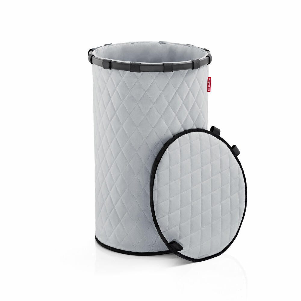 REISENTHEL® Aufbewahrungskorb homebasket cover Rhombus Light Grey
