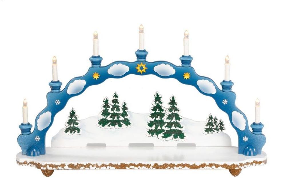 ORIGINAL HUBRIG (HUBRIG VOLKSKUNST GMBH) Hubrig Volkskunst Zschorlau Erzgebirge Schwibbogen Schwibbogen Winterkinder, elektrisch beleuchtet, 75 cm von Hubrig Volkskunst, Schwibbogen, Winterkinder, elektrisch beleuchtet, 75 cm