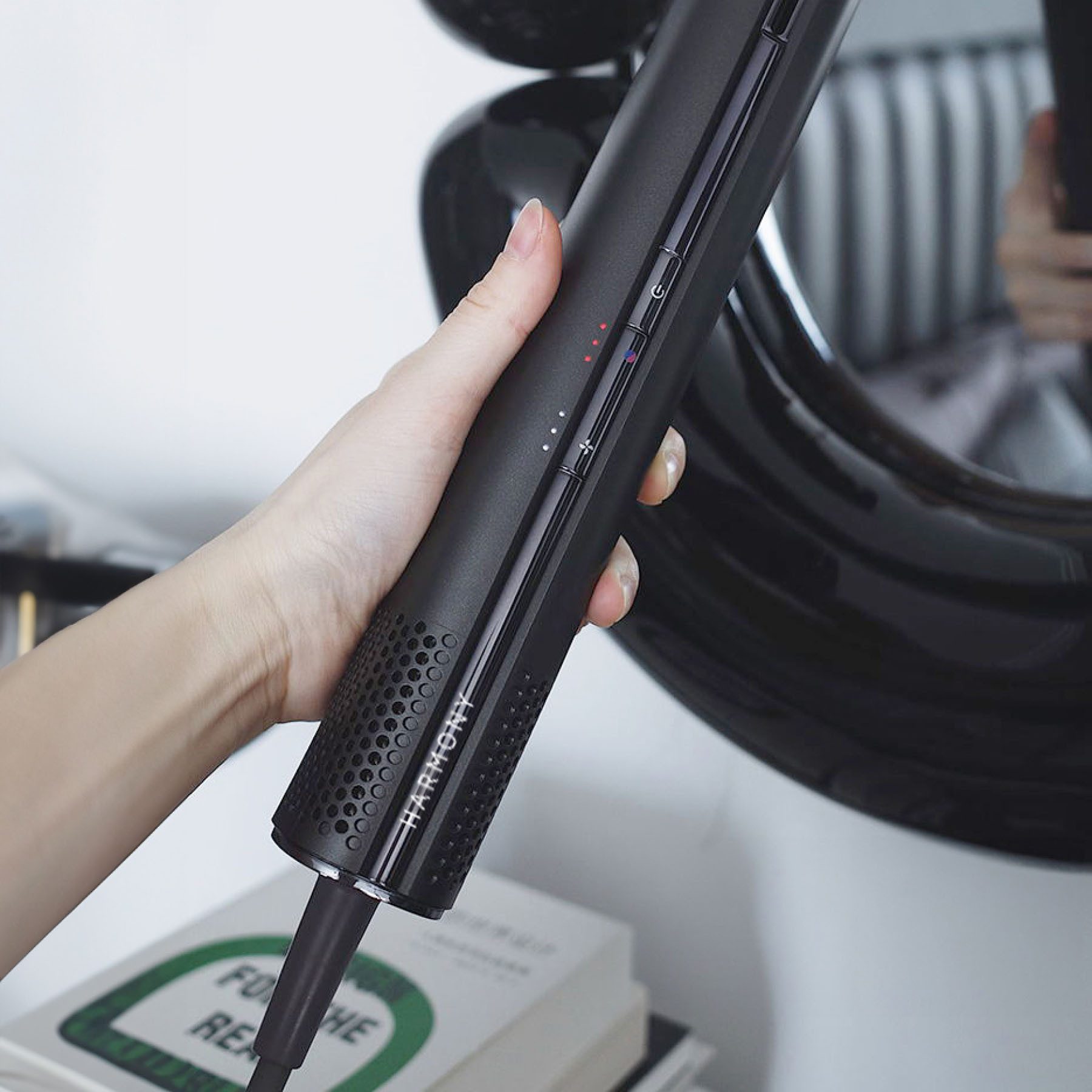 AECO Ionic-Haartrockner HARMONY HDX1, Ionen-Technologie, 1.200 W, Wellenzyklusfunktion