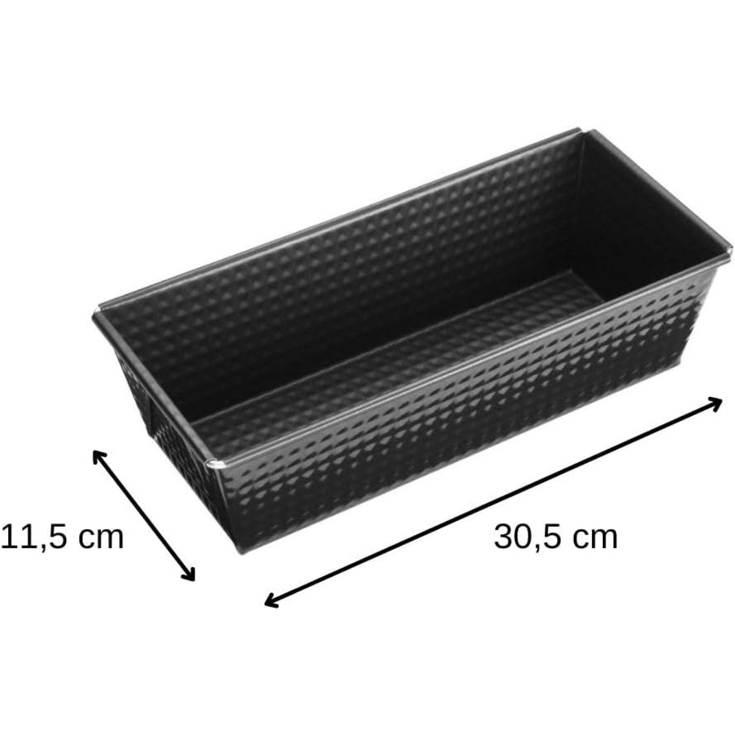 Zenker Kastenform Königskuchenform 30 cm Kasten-Backform ILAG Antihaftbeschichtung, (1-tlg) – Bild 2 von 3