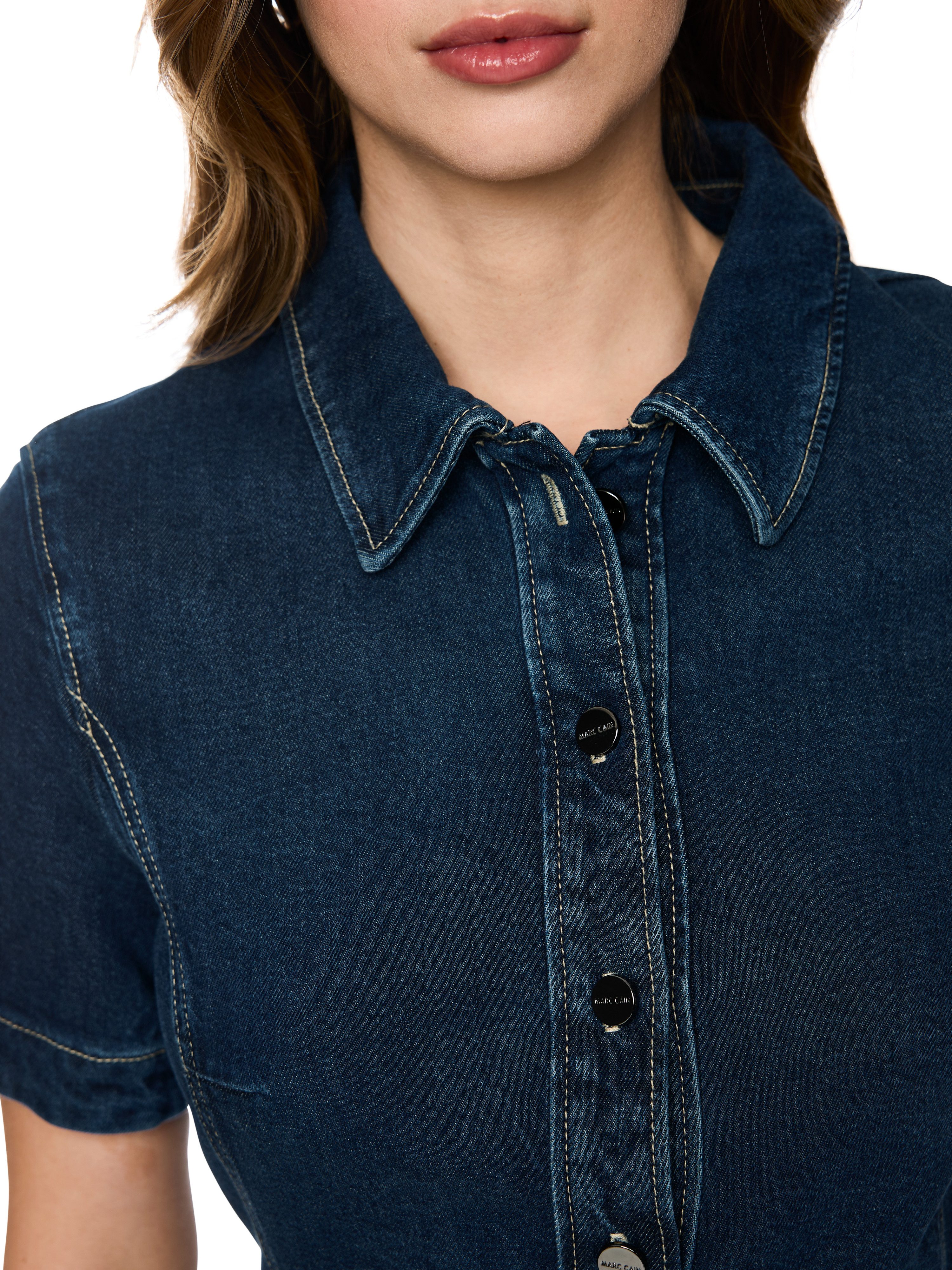 Marc Cain Jeanskleid Leolicious Premium Damenmode