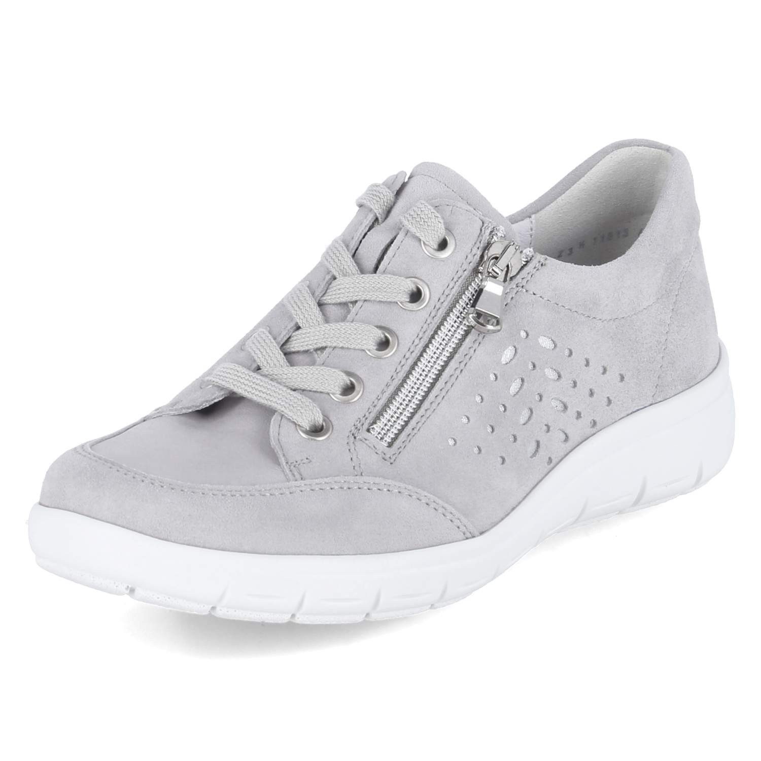 Semler Semler G4165471/828 SP Damen Rauleder silber Sneaker