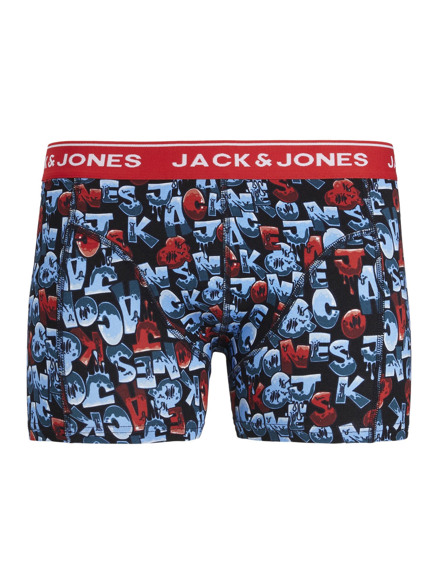 Jack & Jones Boxershorts Jacvel (5-St., 5er Pack) gute Passform durch elastische Baumwollqualität