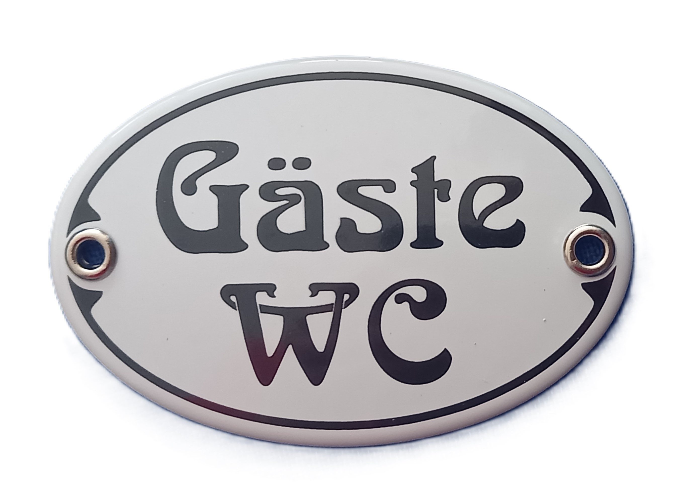 Elina Email Schilder Hinweisschild Gäste WC