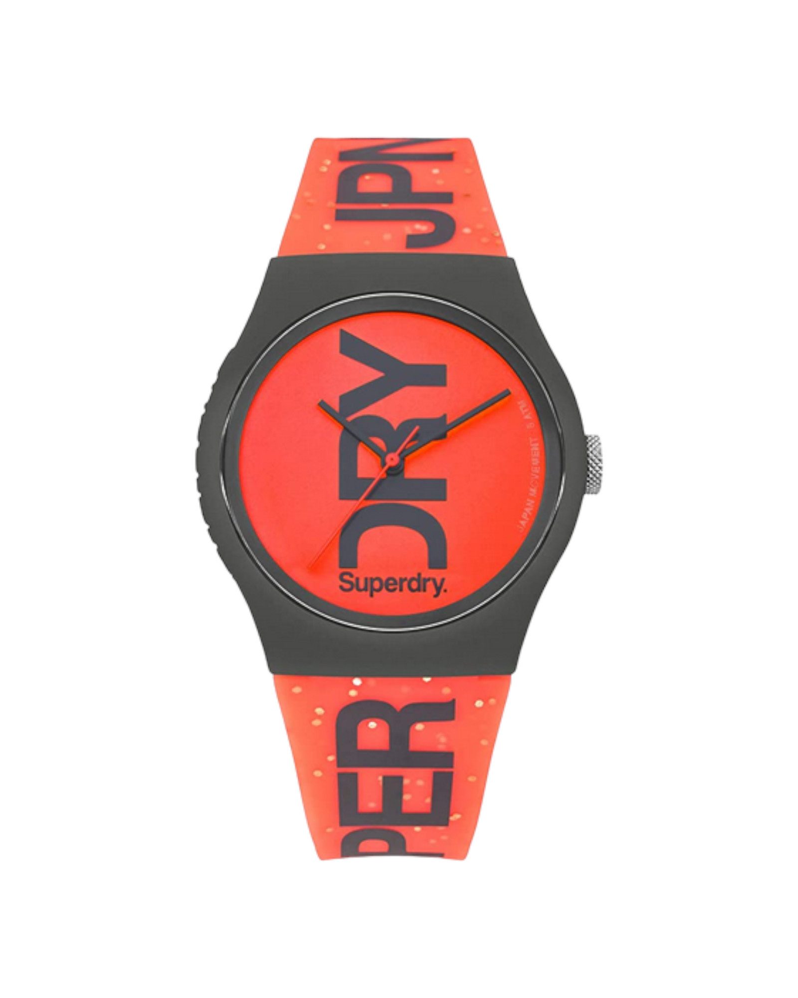 Quarzuhr Superdry SYL189CE Analog Quarz Uhr mit Silikon Armband